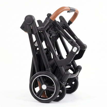 Poussette double Colombe Duo – Deux couffins, deux sièges, 60 cm de large