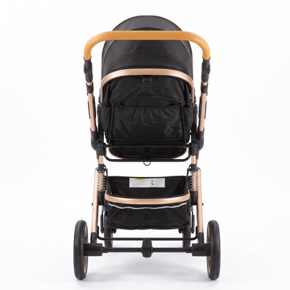 Poussette 3 en 1 Opaline – Nacelle, siège réversible et coque